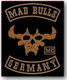 Mad  Bulls Aufkleber